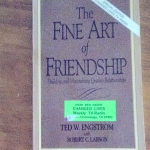 Used Book The Fine Art of Friendship. Engstrom.